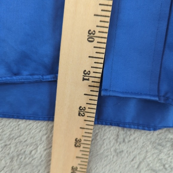 Original Stitch Shirt Mens XXL Blue‎ Contrast Collar Cuff Button Up Japan - Picture 8 of 11